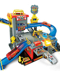 Fast Lane Rescue Station Playset
