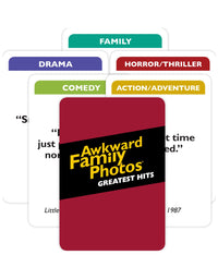 Awkward Family Photos Greatest Hits - Caption Hilarious Pics with Memorable Movie Lines, Best of Original & Vol 2, plus New Pics & Movie Lines, Age 13 & Up, Better Cards, Bigger Images & A Card Box

