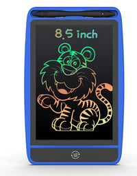 LCD Writing Tablet Colorful Doodle Board Drawing Pad for Kids Erasable Electronic Painting Pads Learning Educational Toy Gift for Age 3 4 5 6 7 8 Year Old Girls Boys Toddlers
