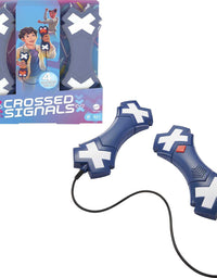 Mattel Crossed Signals Electronic Game with Pair of Talking Light Wands, Play Solo or with Up to 4 Players, Move Wands Up, Down or Shake, Gift for 8 Year Olds & Up
