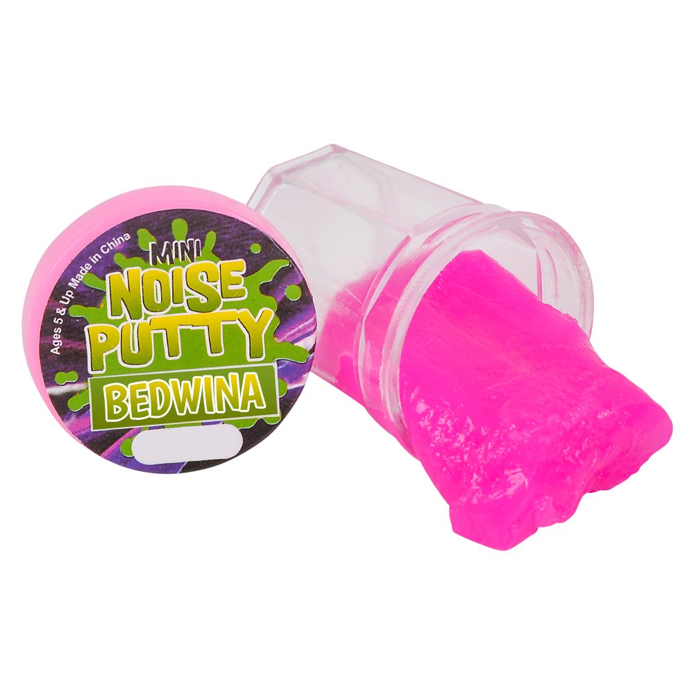 Mini Noise Putty Slime - (Pack of 48) Slime Party Favors Sludge for Kids All Ages, Boys & Girls, Bulk Neon Silly Noise Putty for Goodie Bag Party Supplies, Stocking Stuffers