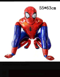 BCD-PRO Superhero Spiderman Airwalker Balloon Medium Size for Kid Toddler Birthday Decoration
