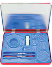 Spirograph Design Set Tin -- Classic Gear Design Kit in a Collectors Tin -- for Ages 8+
