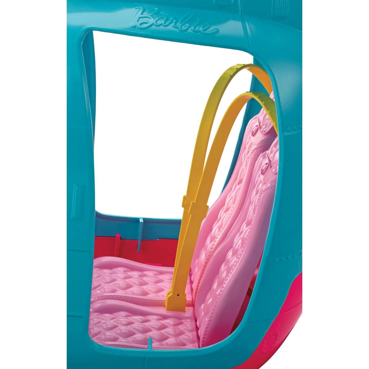 Barbie Helicopter, Pink and Blue with Spinning Rotor