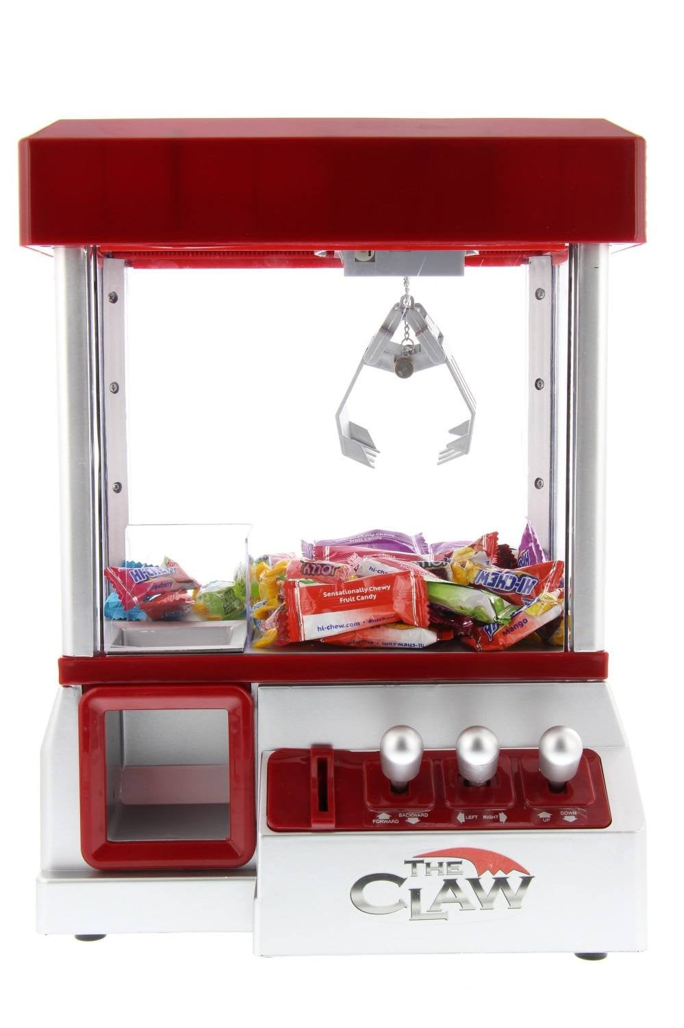 Mini Claw Machine For Kids – The Claw Toy Grabber Machine is Ideal for Children and Parties, Fill with Small Toys and Candy – Claw Machines Feature LED Lights, Loud Sound Effects and Coins