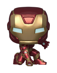 Funko Pop! Marvel: Avengers Game - Iron Man (Stark Tech Suit), Multicolor
