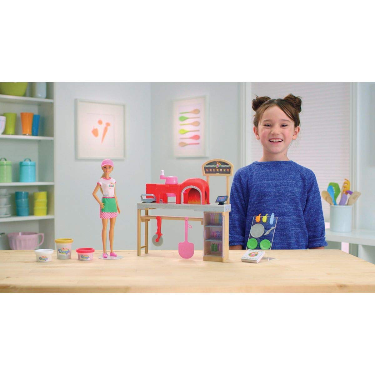 Barbie Pizza Chef Doll and Playset [Amazon Exclusive]