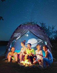 Space World Play Tent-Kids Galaxy Dome Tent Playhouse for Boys and Girls Imaginative Play-Astronaut Space for Kids Indoor and Outdoor Fun, Perfect Kid’s Gift- 47" x 47" x 43"
