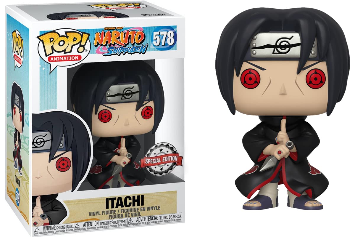 Funko POP! Naruto - Itachi with Kunai Collectible Figure (Alliance Entertainment Exclusive)