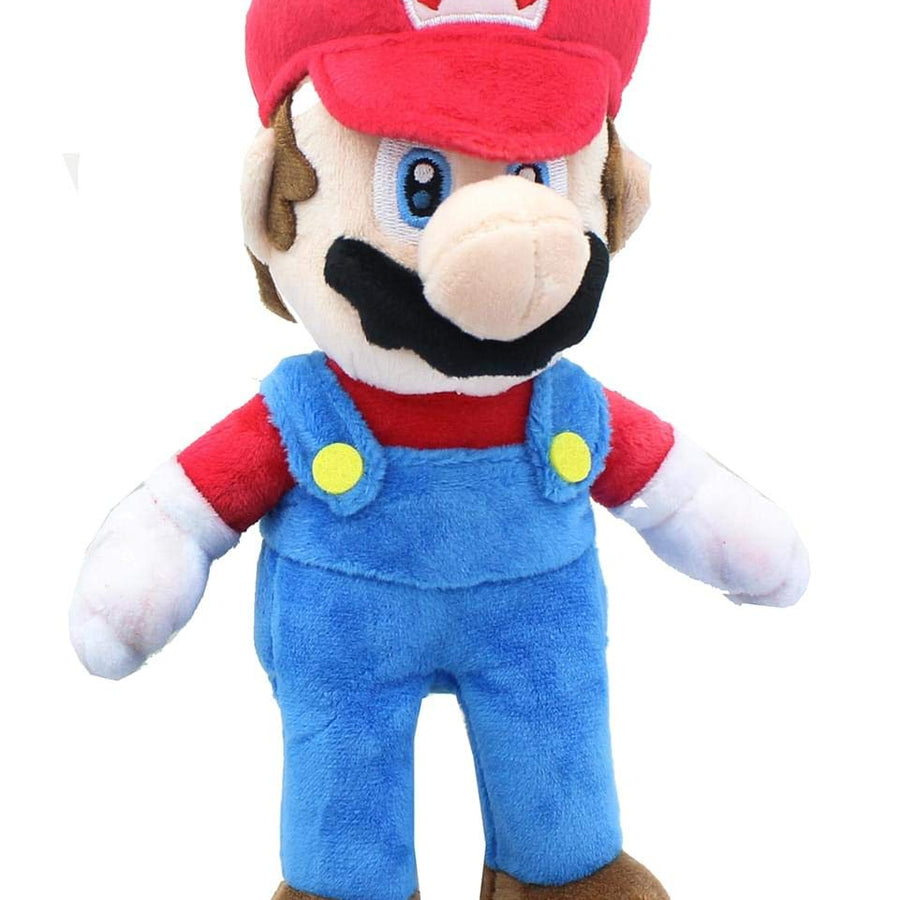 Little Buddy Super Mario All Star Collection 1414 Mario Stuffed Plush, Multicolored,9.5"