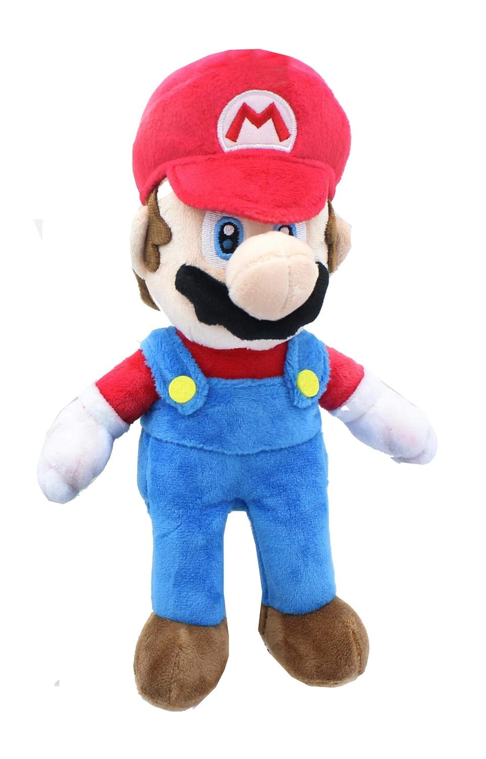 Little Buddy Super Mario All Star Collection 1414 Mario Stuffed Plush, Multicolored,9.5"