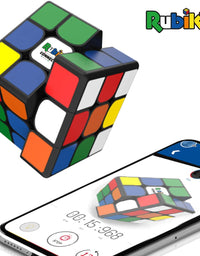 Rubik’s Connected - The Connected Electronic Rubik’s Cube That Allows You to Compete with Friends & Cubers Across The Globe. App-Enabled STEM Puzzle That Fits All Ages and Capabilities
