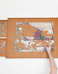 Bits and Pieces –Original Standard Wooden Jigsaw Puzzle Plateau-The Complete Puzzle Storage System
