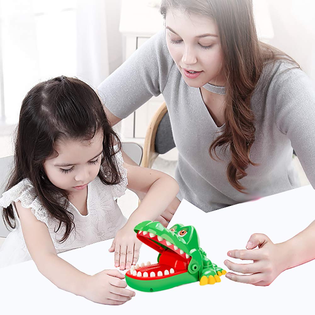Crocodile Teeth Toys Game for Kids, Crocodile Biting Finger Dentist Games Funny Toys, 2020 Version Ages 4 and Up