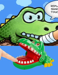 Crocodile Teeth Toys Game for Kids, Crocodile Biting Finger Dentist Games Funny Toys, 2020 Version Ages 4 and Up
