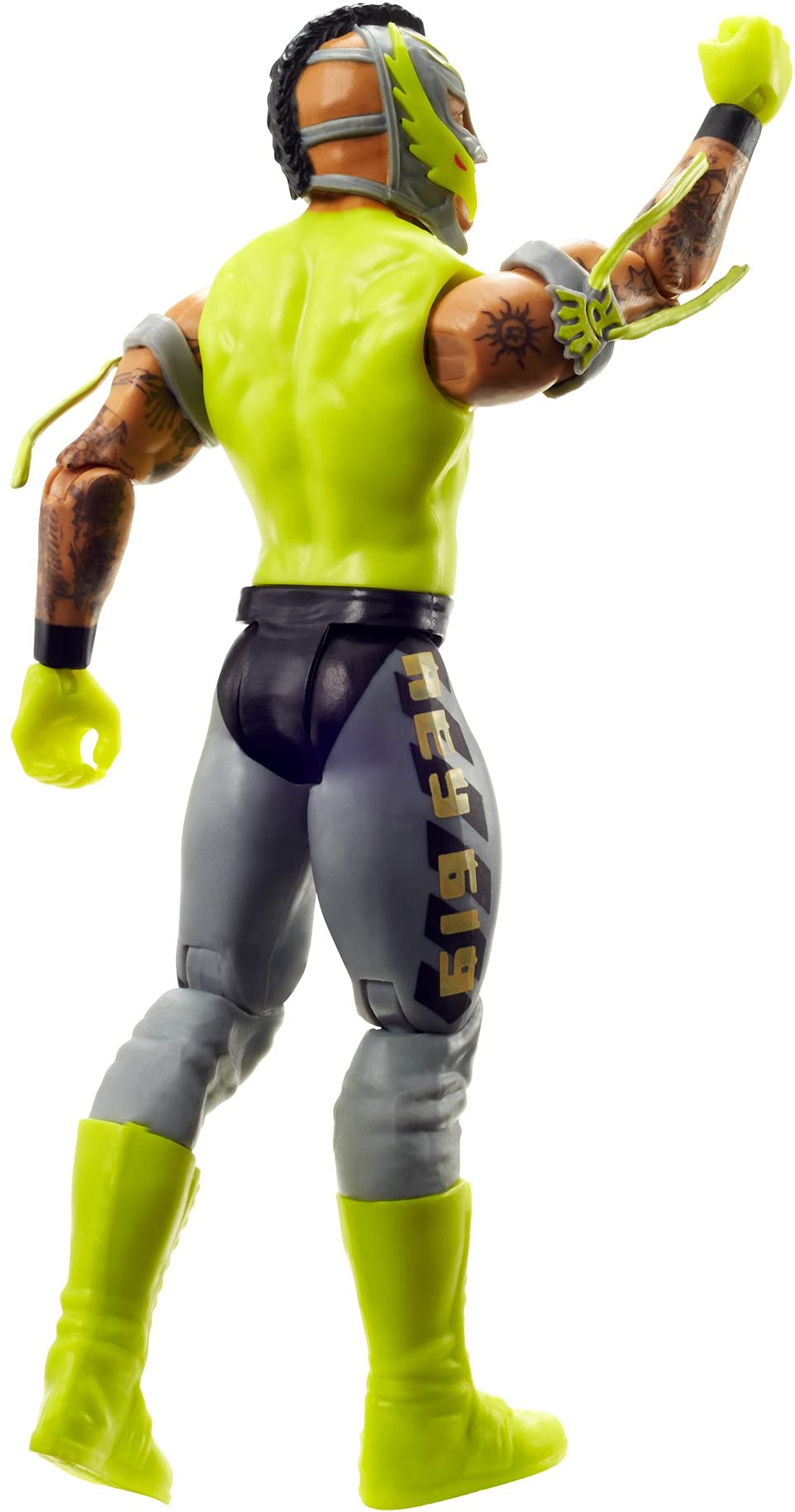 WWE Rey Mysterio Action Figure Series 124 Action Figure Posable 6 in Collectible for Ages 6 Years Old and Up