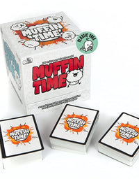 Muffin Time: Randomest Party Game You'll Ever Play | Hilarious Board Game for Teens and Adults | Now with 200 Cards
