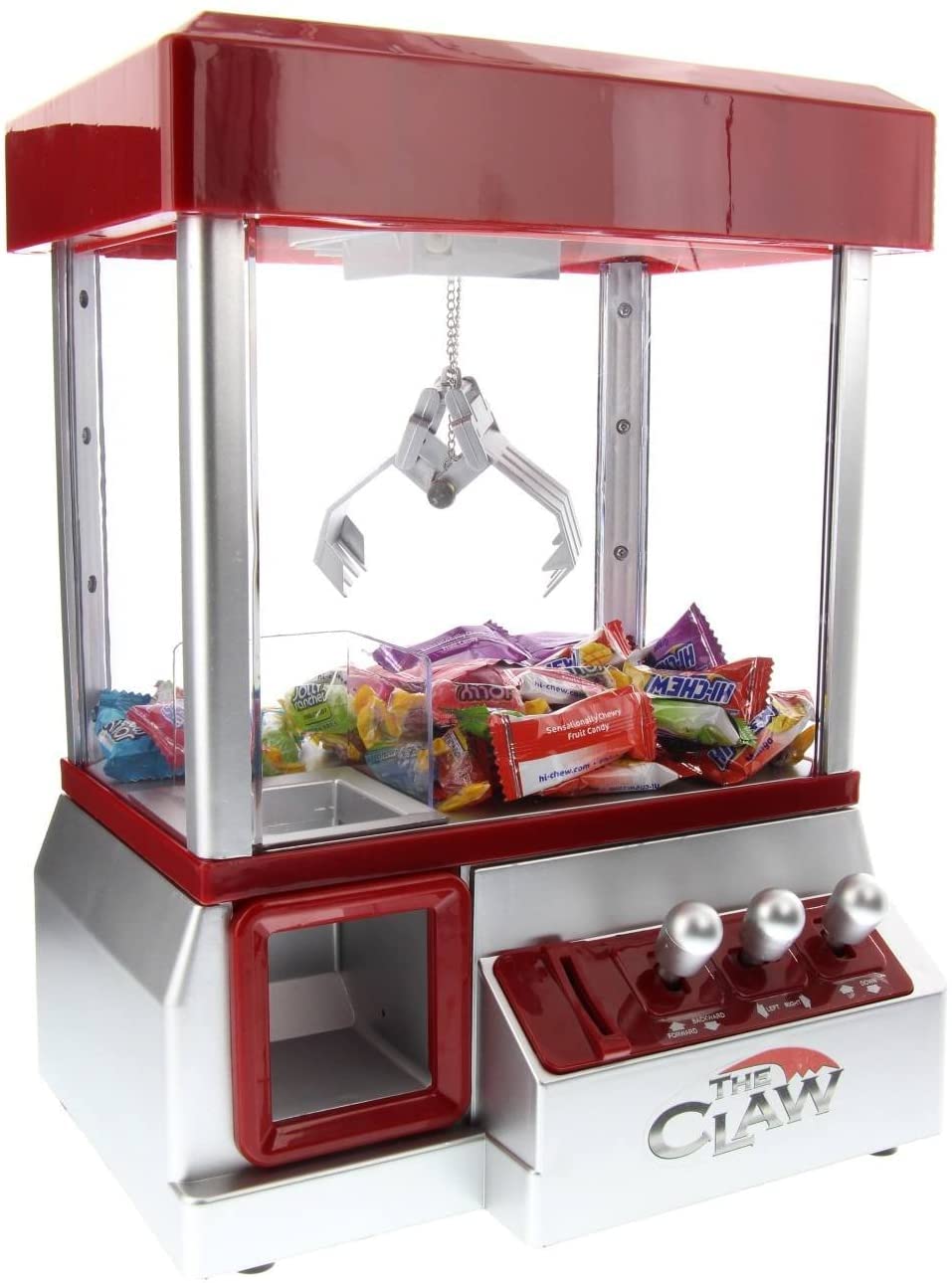 Mini Claw Machine For Kids – The Claw Toy Grabber Machine is Ideal for Children and Parties, Fill with Small Toys and Candy – Claw Machines Feature LED Lights, Loud Sound Effects and Coins