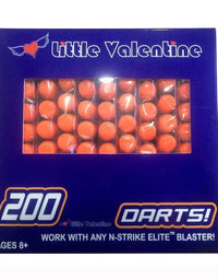 Little Valentine 200 Nerf N Strike Blaster Compatible Dart Bullets
