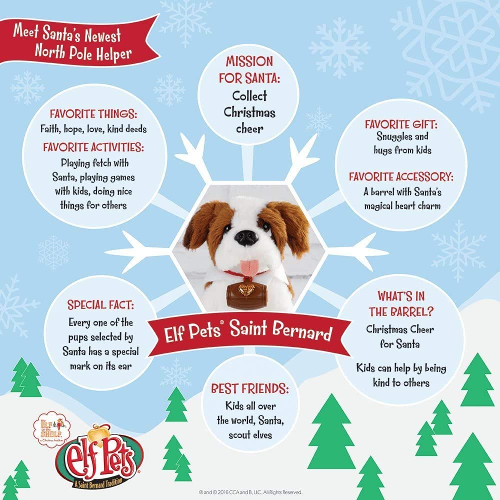 Elf Pets A St. Bernard Tradition