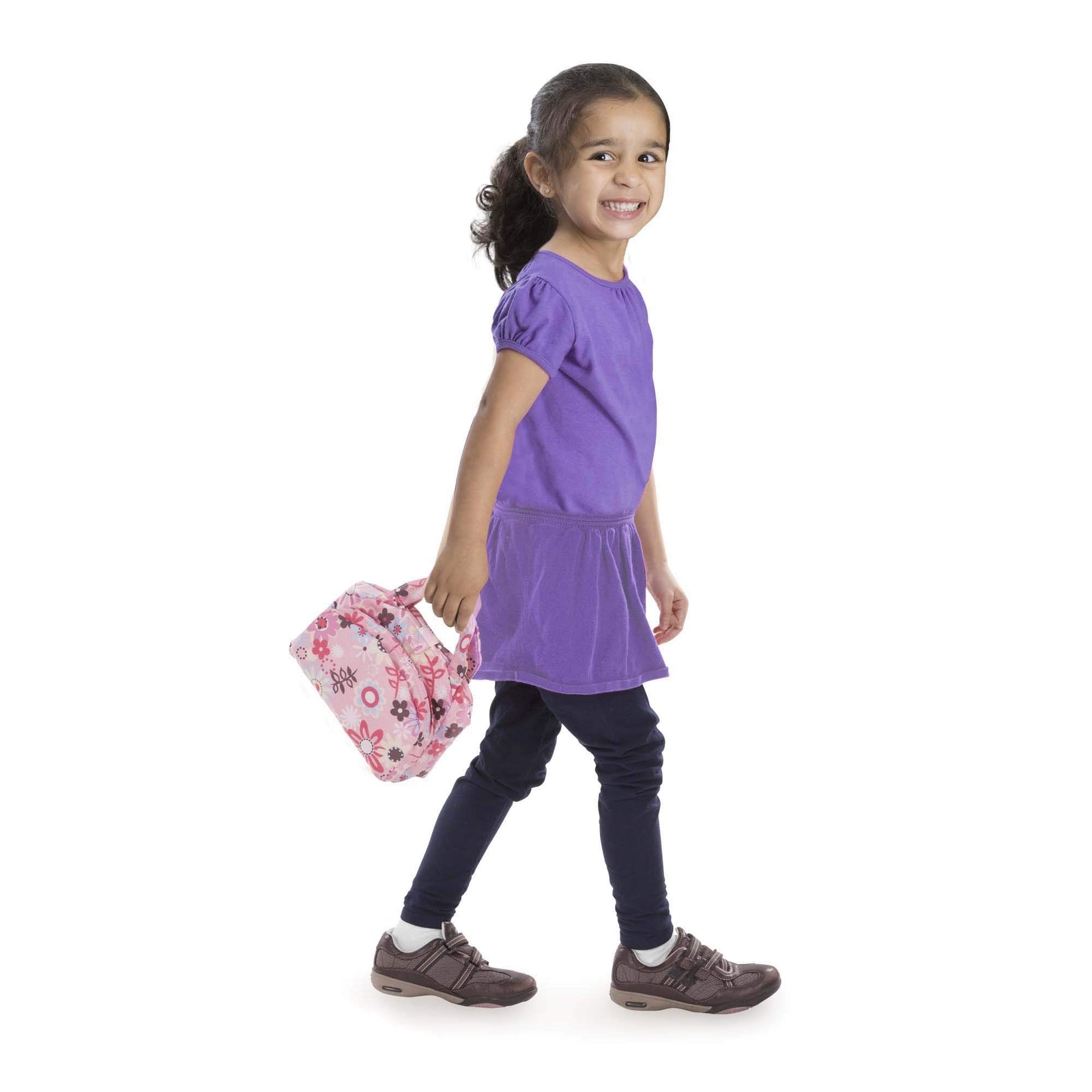 Melissa & Doug Doll Feeding and Changing Accessories - Bib, Bag, Diaper, Wipes, Utensils, Bottles