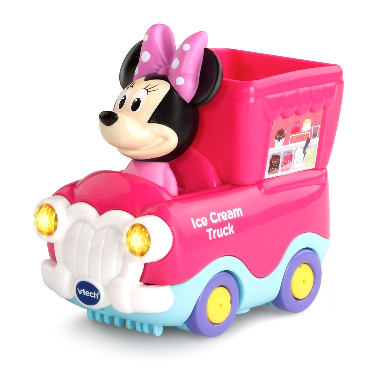 VTech Go! Go! Smart Wheels - Disney Minnie Mouse Ice Cream Parlor, Pink