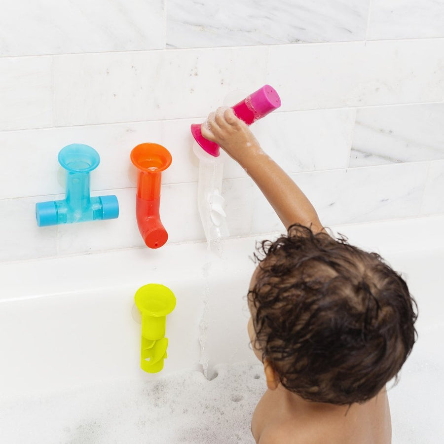 Boon, Building Bath Pipes Toy Set 5, Blue