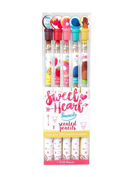 Holiday Smencils - HB #2 Scented Fun Pencils, 5 Count - Stocking Stuffer, Gifts for Kids, School Supplies, Party Favors, Classroom Rewards by Scentco
