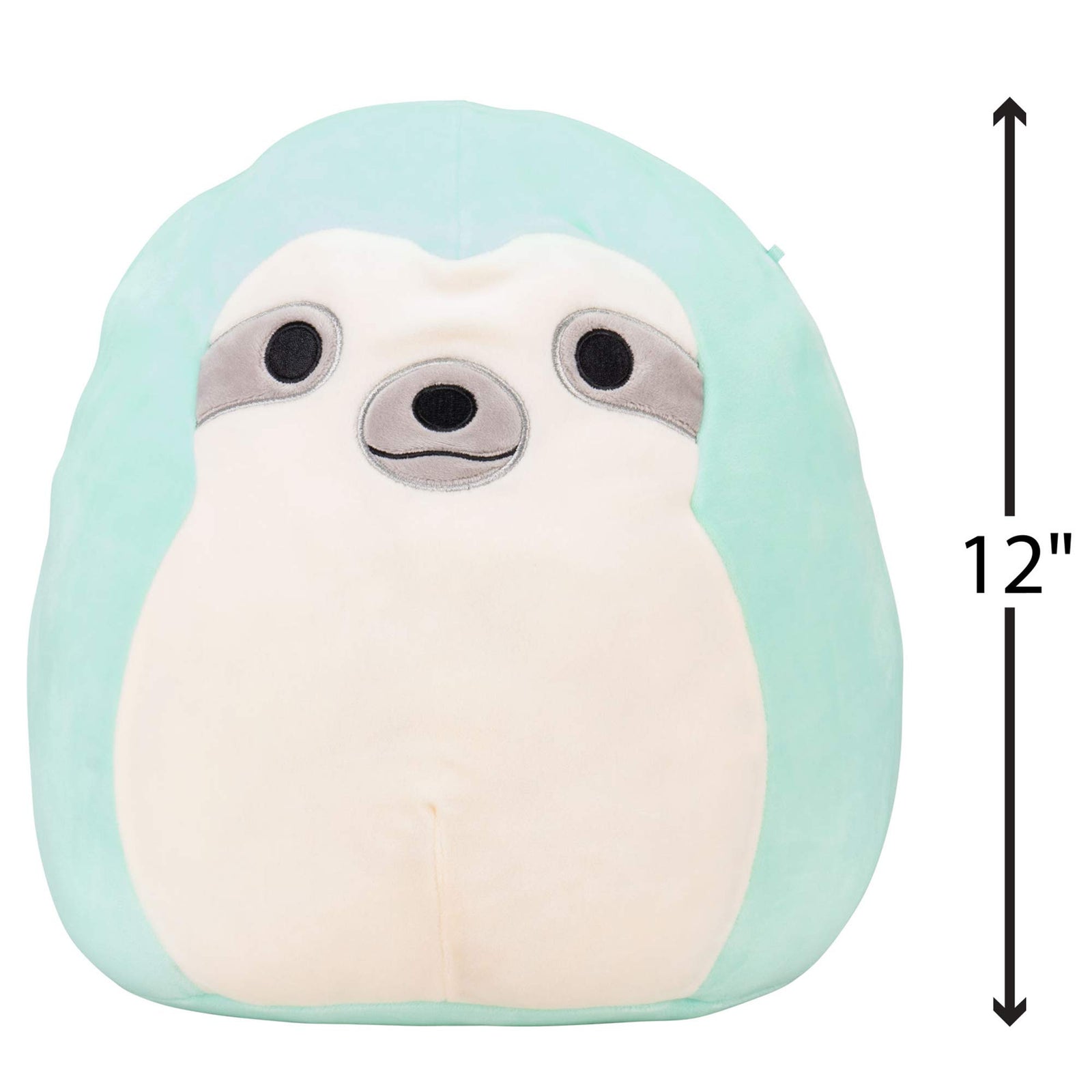 Squishmallow Official Kellytoy Plush 12" Aqua The Sloth- Ultrasoft Stuffed Animal Plush Toy