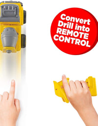 Take Apart Toys with Electric Drill | Converts to Remote Control Car | 3 in one Construction Truck Take Apart Toy for Boys | Gift Toys for Boys 3,4,5,6,7 Year Olds | Kids Stem Building Toy
