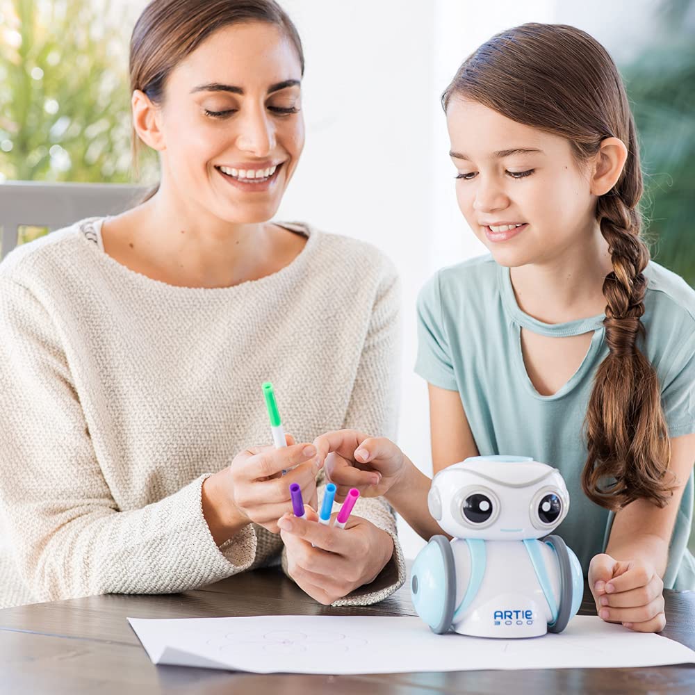 Educational Insights Artie 3000 The Coding Robot: Drawing Robot, Homeschool or Classroom, Ages 7+