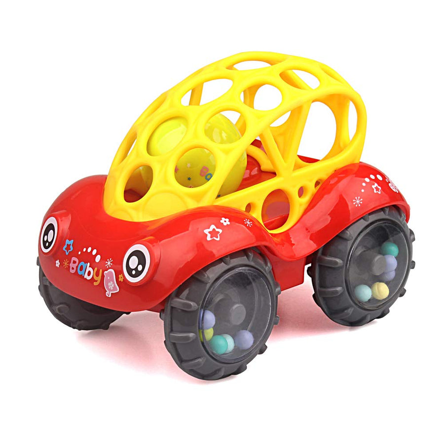 ZHFUYS Rattle & Roll Car，3 to 24 Months Baby Toys 5 inch boy and Girl Infant Toys Vehicles
