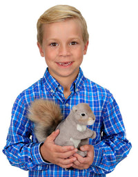 Bearington Lil' Peanut Plush Stuffed Animal Squirrel, 7 inch

