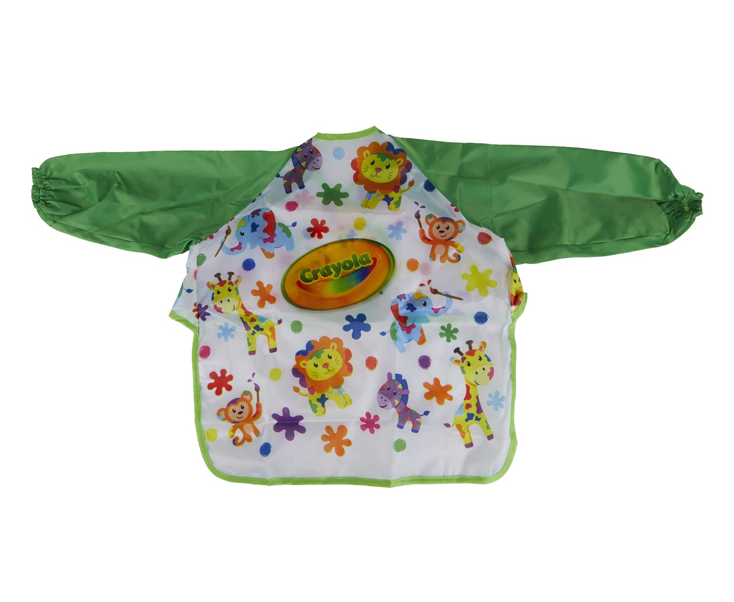 Crayola Art Smock for Toddlers, Painting Apron, Waterproof Bib, Age 12 Months and up, 1 x 7-1/5 x 8-1/10 in , Crayola My First Art Smock