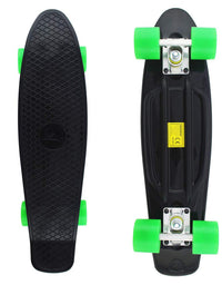 Skateboards Complete 22 Inch Mini Cruiser Retro Skateboard for Kids Boys Youths Beginners
