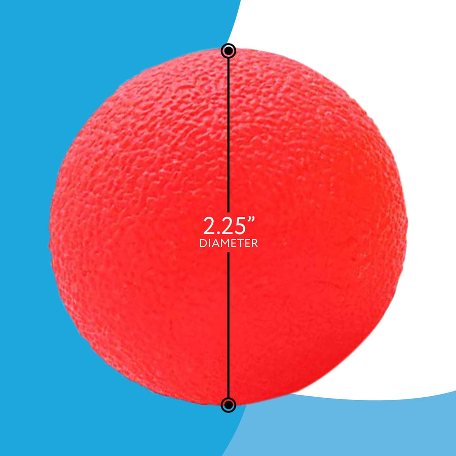 Stress Relief Balls (3-pack) - Tear-Resistant, Non-toxic, No BPA/Phthalate/Latex (Colors as Shown) - Ideal for Kids and Adults - Squishy Relief Toys to Help Anxiety, ADHD, Autism and More - By IMPRESA