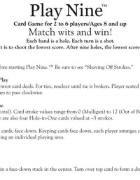 Play Nine - The Card Game of Golf!
