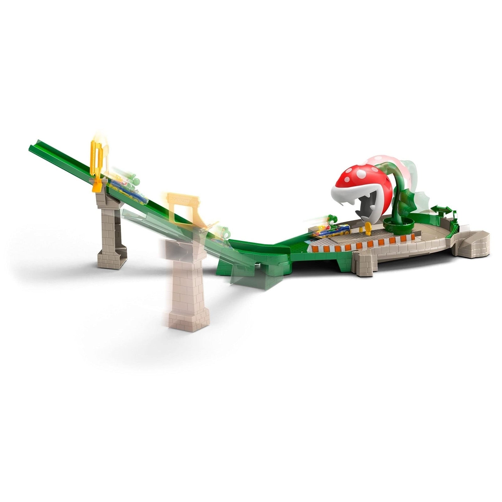 HOT WHEELS MARIOKART PIRANHA PLANT SLIDE Track set