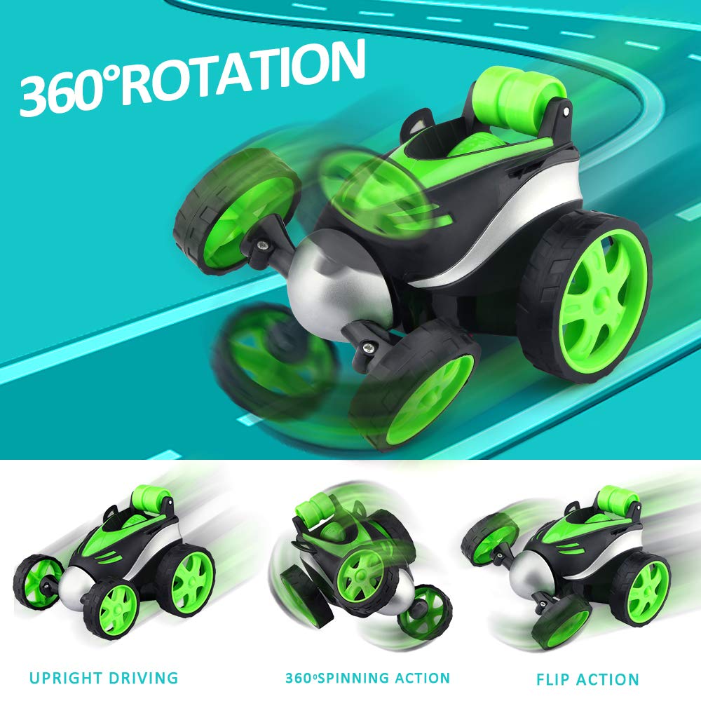 EpochAir Remote Control Car - Rc Stunt Car for Boy Toys, 360 Degree Rotation Racing Car, Rc Cars Flip and Roll, Stunt Car Toy for Kids