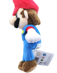 Little Buddy Super Mario All Star Collection 1414 Mario Stuffed Plush, Multicolored,9.5"
