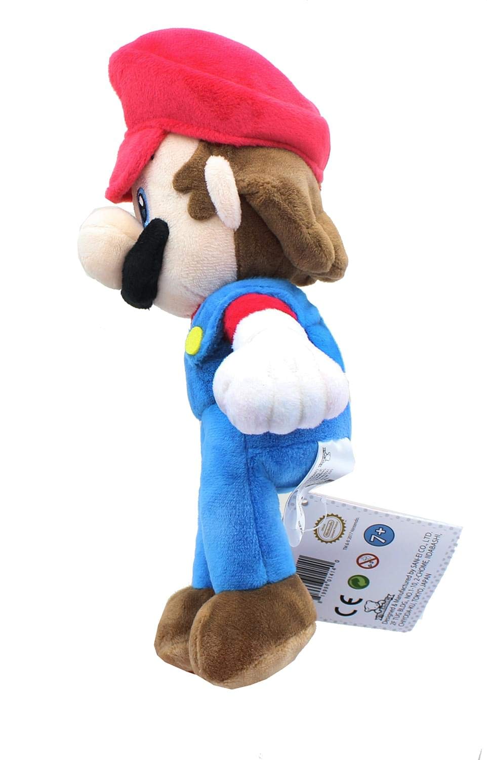 Little Buddy Super Mario All Star Collection 1414 Mario Stuffed Plush, Multicolored,9.5"