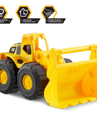 Cat Construction 7" Dump Truck, Loader & Excavator toys Combo Pack
