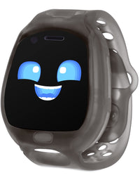 Little Tikes Tobi 2 Robot Smartwatch Amazon Exclusive, Gaming, Advanced Graphics, Motion-Activated Selfie Camera, Fun Expressions, Games, Pedometer, Splashproof, Wireless Connectivity, Video, Black 6+
