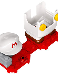 LEGO Super Mario Fire Mario Power-Up Pack 71370; Building Kit for Creative Kids to Power Up The Mario Figure in The Adventures with Mario Starter Course (71360) Playset (11 Pieces)
