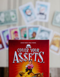Grandpa Beck’s Cover Your Assets Card Game | Fun Family-Friendly Set-Collecting Game | Enjoyed by Kids, Teens, and Adults | From the Creators of Skull King | Ideal for 4-6 Players Ages 7+
