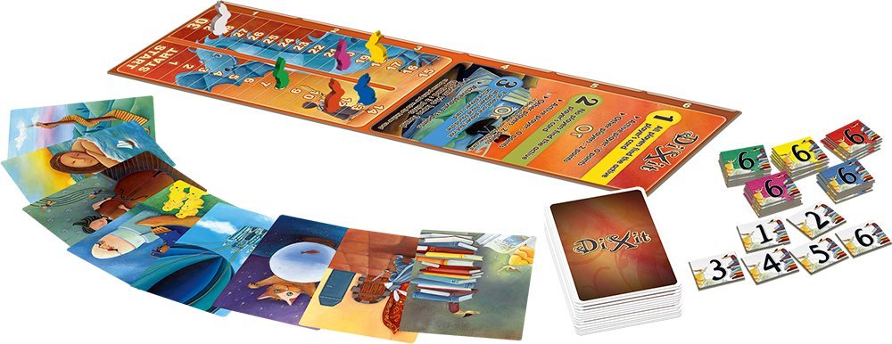 Dixit Board Game | Storytelling Game for Kids and Adults | Fun Family Board Game | Creative Kids Game | Ages 8 and up | 3-6 Players | Average Playtime 30 Minutes | Made by Libellud