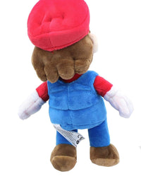 Little Buddy Super Mario All Star Collection 1414 Mario Stuffed Plush, Multicolored,9.5"
