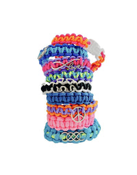 Hapinest Make Your Own Paracord Bracelets with Charms Kit - Arts and Crafts Gifts for Girls Ages 8 9 10 11 12 Years Old and Teens
