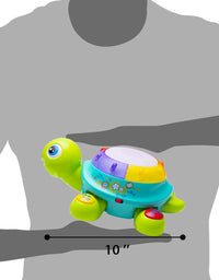 Musical Turtle Toy, English Spanish Learning, Electronic Toys W/ Lights and Sounds, Early Educational Development Birthday Gift 6 7 8 9 10 11 12 Months, 1 2 Year Olds Baby Infants Toddlers Boys Girls
