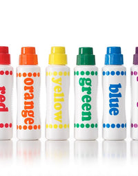 Do A Dot Art! Markers 6-Pack Rainbow Washable Paint Markers, The Original Dot Marker
